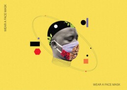 Wearing a Face mask reduces your risk of exposure to Covid-19 enormously