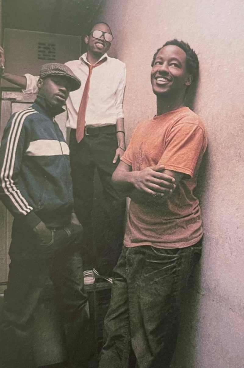 Daniel Muli, Bill Sellanga and Jim Chuchu, original members of Just A Band | Image: Contact Zones NRB