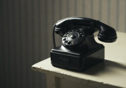 A fictional Z3S Hauwe landline phone