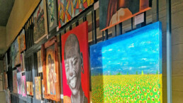 An exhibition of various artists' work at the Affordable Art Show | Image: WAKILISHA