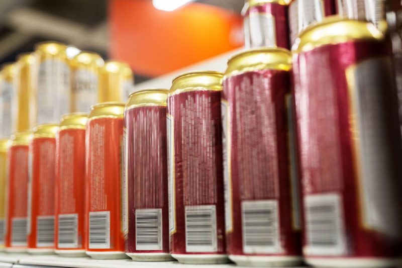 Close up of been cans at wines and spirits in Nairobi. | Image: WAKILISHA