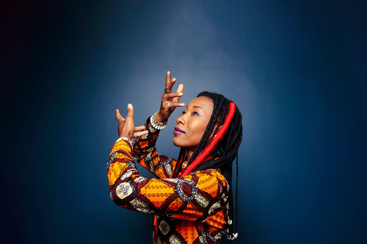 Fatoumata Diawara is a Malian singer and guitarist. | Image: Samuel Kirszenbaum