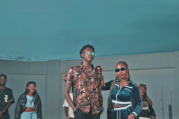 Kenyan artists Fathermoh and Ssaru in the 'Kaskie Vibaya' music video. The song appears on the list of top Gengetone songs released in 2023. | Image: WAKILISHA