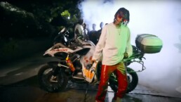 Kenyan artist Boutross Munene in the video for the song Nadai featuring Shanariha Evans. The song is featured on the list of top 25 Kenyan songs released in March 2023