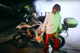 Kenyan artist Boutross Munene in the video for the song Nadai featuring Shanariha Evans. The song is featured on the list of top 25 Kenyan songs released in March 2023