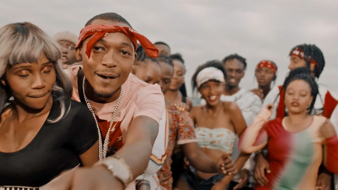 Screenshot taken from Kanairo's Kesi Baadaye video. The song appears on the list of top Gengetone songs released in 2023. | Image: WAKILISHA