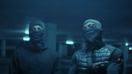 Screengrab from the Back2Back FREESTYLE Drill music video by Dam4star, and GTA. | Image: WAKILISHA