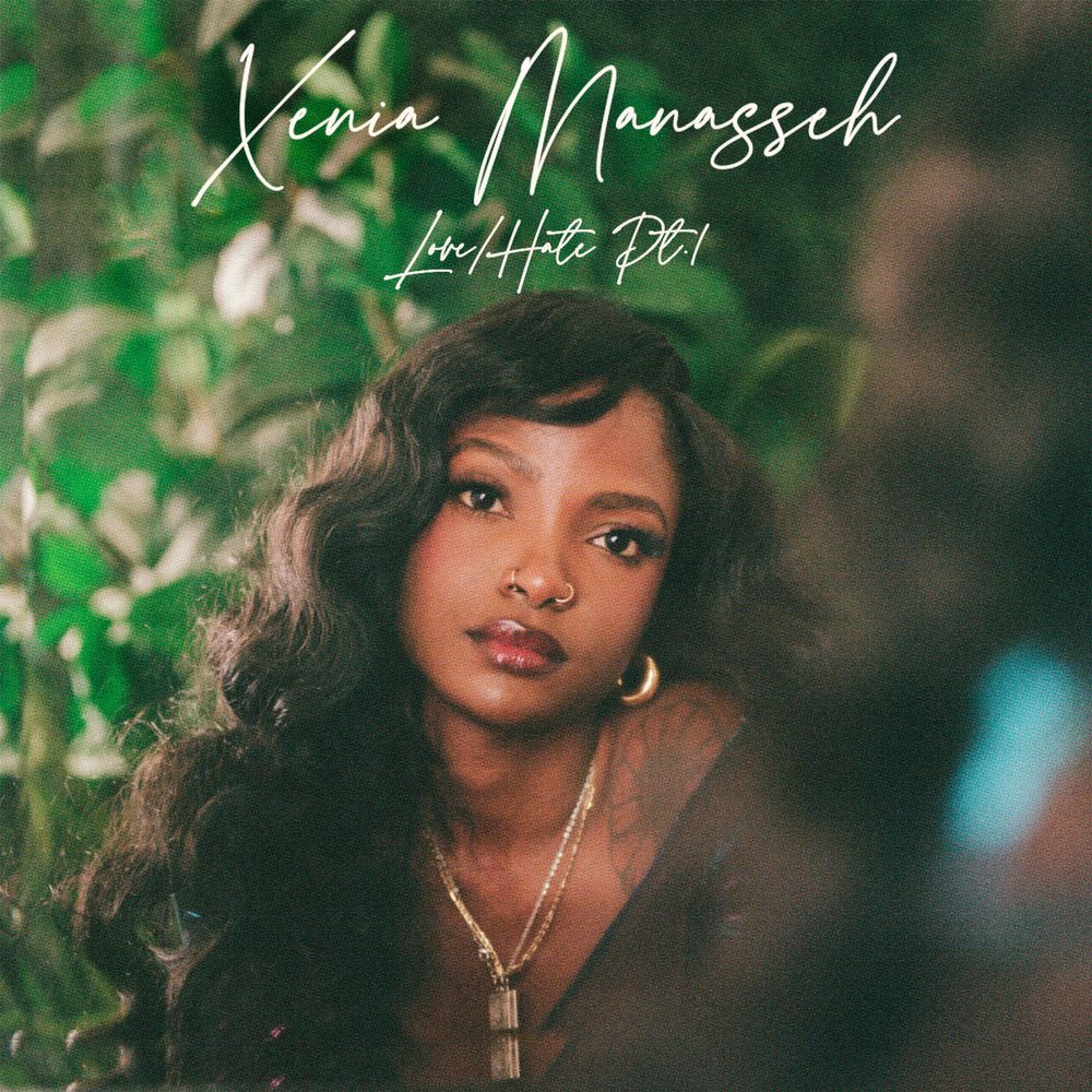 Album cover for Xenia Manasseh's 2023 debut album 'Love / Hate Pt 1'. | Image: Xenia Manasseh
