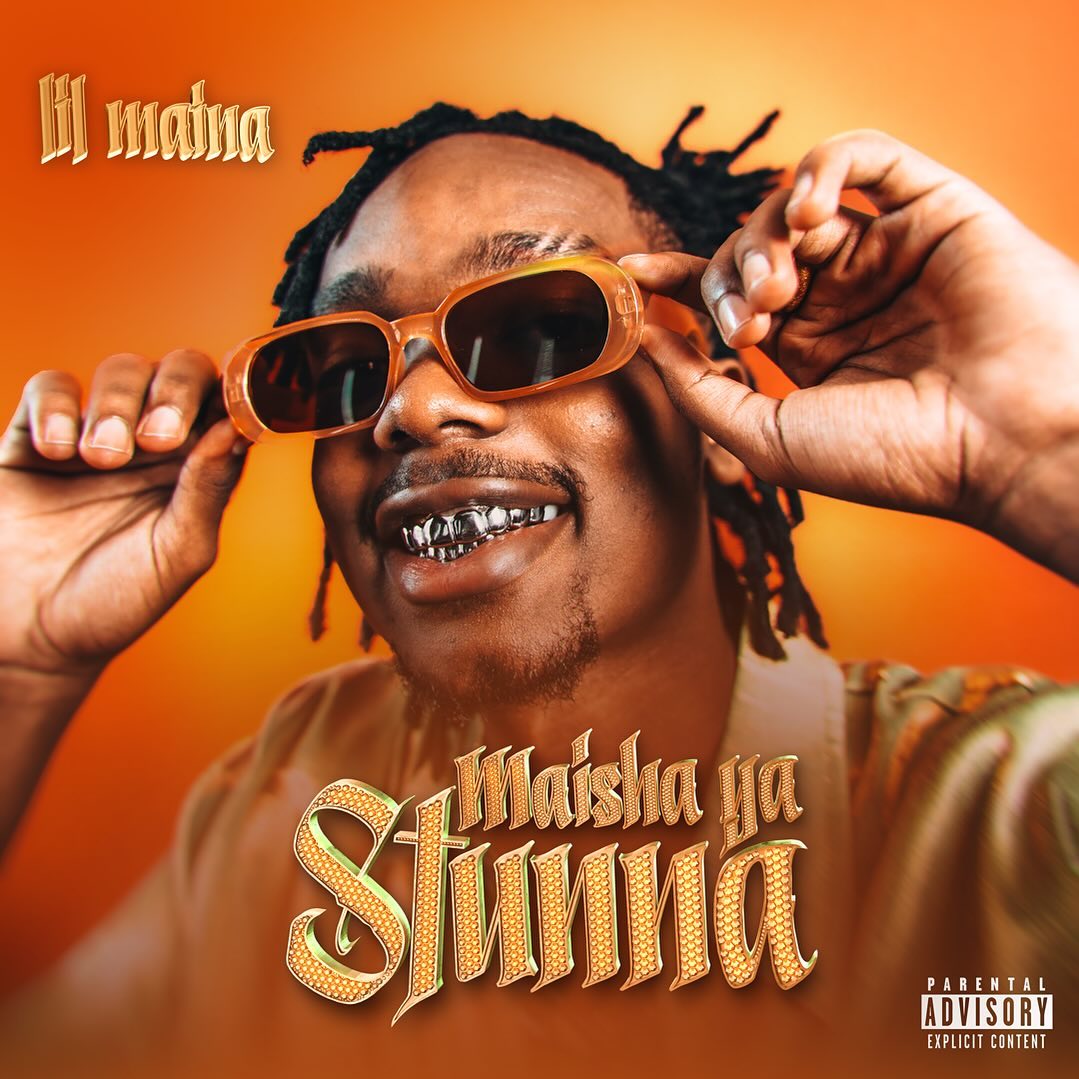 Album cover for Lil Maina's debut album 'Maisha Ya Stunna'.