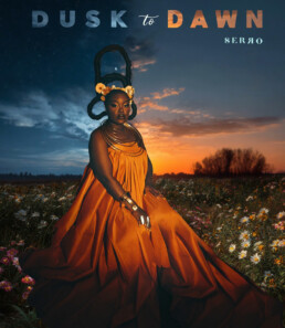 Album artwork for Serro's 2025 album 'Dusk to Dawn'. | Image: Serro