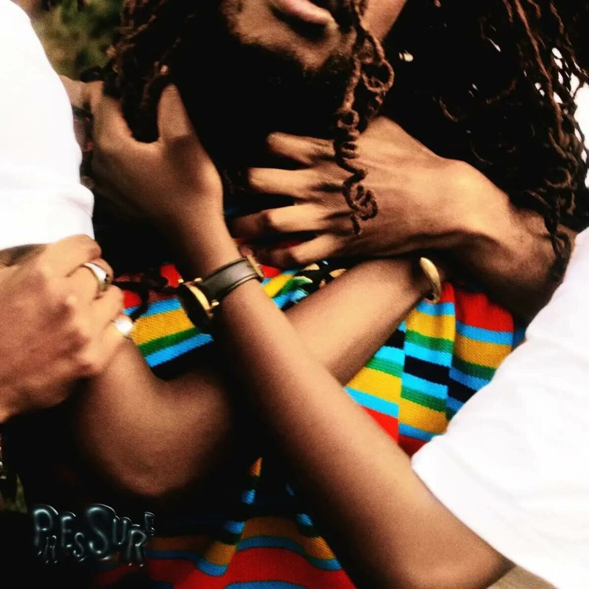 Album artwork for Pressure, the 2025 album by Mau From Nowhere & Hihi. | Image: Mau From Nowhere & Hihi 